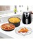 Hava Fritözü Aksesuarları Paslanmaz Çelik Buhar Rafı Tencere Rafı Güvenli Air Fryer Aksesuarları (Yurt Dışından) 4