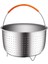 6 Quarts Style 304 Paslanmaz Çelik Buhar Sepeti Instant Pot Aksesuarları Qt Instant Pot Basınç Tenceresi ile Silikon Kaplı Kolu Için (Yurt Dışından) 1
