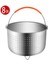 8 Qt Stili 304 Paslanmaz Çelik Buharda Pişirme Sepeti Instant Pot Aksesuarları Qt Instant Pot Basınç Tenceresi Için Silikon Kapaklı Kolu (Yurt Dışından) 1