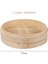 27CM 1 Steamer Stili Buhar Tavası Kapaklı Bambu Buhar Sepeti Seti Pişirme Mutfak Araçları Atıştırmalık Dim Sum Buharlı Balık Pirinç Sebze Yumurta (Yurt Dışından) 1