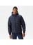 Erkek Kapüşonlu Monogram Çift Taraflı Lacivert Bomber Ceket (Çift Taraflı) 2