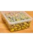 Plastik Saklama Kabı Bakliyat Yemek Kapaklı Kilitli Dondurucu 2 lt (23 x 14 x 8 cm) 10 Adet 3
