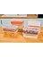 Plastik Saklama Kabı Bakliyat Yemek Kapaklı Kilitli Dondurucu 2 lt (23 x 14 x 8 cm) 10 Adet 5