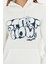 Kadın Kapşonlu Baskılı Kanguru Cep Sweatshirt 5