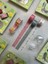 Yeşil Renk 2+1 Washi Bant ve Kesim Aparatlı Mini Set/ Washi Tape / Bullet Journal 2
