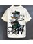 Büyük Beden Özel Tasarım Slow Duck Baskılı Battal Yazlık Erkek T-Shirt 1