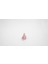 Kuş 3D Pembe Hareketli Anahtarlık 3