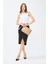 Kadın Basic Clutch Çanta Monogram Desenli Altın 214002 5