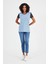 Çizgili Regular Fit T-Shirt B20-130515 4