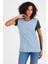 Çizgili Regular Fit T-Shirt B20-130515 5