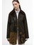 x Erdem Beauflower Yağlı Ceket OL99 Archive Olive/ancient Black Floral 3