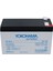 12VOLT 7AMPER Akü YH-127.0 (150X65X90MM) 1