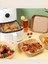 - 2024 200 Adet Airfryer Pişirme Kağıdı Xl-Xxl Büyük Boy 20 cm Hava Fritöz Kağıdı Fırın Yağlı Kağıdı Tek Kullanım Kağıt 2