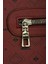 Kadın Basic Clutch Çanta Monogram Desen Bordo Siyah (4034B) 214031 9