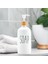 1 Adet Mutfak Banyo Sıvı Sabunluk - Cam Sıvı Sabun Şişesi 500 ml - Beyaz 1