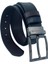 Kahverengi / Siyah Çift Taraflı Suni Deri 4 Cm.lik Unisex Spor Kemer 2