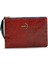 Kadın Basic Clutch Çanta Kroko Timsah Desen Bordo (4031-B) 214030 3