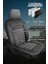 Aston Martin Vanquish Uyumlu 5 Koltuk Tam Set Oto Koltuk Kılıfı Terletme Yapmaz Gri 2