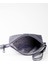 Kadın Basic Clutch Çanta Monogram Desenli Logolu Gümüş Siyah (4010G) 214009 5