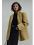 Sarı Gina Kaşe Blazer Ceket 1