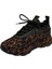 Prens 116-2 Kadın Taşlı Sneaker Ayakkabı Leopar 3