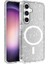 Samsung Galaxy S25 Plus Kılıf Allstar Simli Wireless Şarj Özellikli + Ekran Koruyucu 1