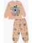 Baskılı Ikiiplik Kız Pijama Takım MNK0602 1