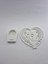 Aşkı Aydınlatan Kalp Şeklinde LED Mumluk 3D Baskı 4