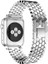 Watch 44MM Uyumlu Krd-30 Metal Kordon Zore - Gümüş 3