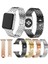 Watch 44MM Uyumlu Krd-30 Metal Kordon Zore - Gümüş 5