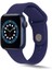 Watch 44MM Krd-37 Uyumlu Kordon Zore - Lacivert 2