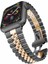 Watch Ultra 49MM Kordon Uyumlu Krd-36 Metal Strap Kayış Zore - Gümüş-Siyah 2