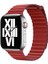 Watch 38MM Uyumlu Krd-09 Deri Lop Kordon Zore - Mavi 2