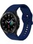 Galaxy Watch 4 44MM Krd-50 Uyumlu Kordon Zore - Petrol Mavi 1