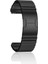 Xiaomi Amazfit Pace Uyumlu Krd-35 22MM Metal Kordon Zore - Siyah 1