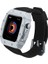 ​​​watch 7 45MM Uyumlu Krd-65 Kordon Zore - Siyah-Gümüş 1