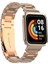 Xiaomi Redmi Watch (Mi Watch Lite) Uyumlu Krd-60 Metal Kordon Zore - Rose Gold 1