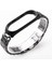 Xiaomi Mi Band 4 Uyumlu Krd-21 Metal Kordon Zore - Siyah 2