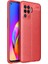 Oppo Reno 5 Lite Kılıf Niss Silikon Kapak-Kırmızı 1