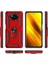Xiaomi Poco X3 Kılıf Vega Kapak-Kırmızı 3