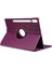 Galaxy Tab S9 Fe Plus Uyumlu Zore Dönebilen Standlı Kılıf-Mor 1