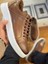 Lüks Deri Erkek Sneaker,kahve 3