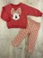 Minnie Desenli Fiyonklu Mevsimlik Bebe Takımı 1