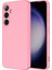 Galaxy S25 Plus Uyumlu Kılıf Mara Lansman Kapak-Pembe 1