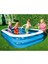 12819 Büyük Boy Şişme Aile Havuzu 211X132X46 cm + Pompa 2