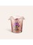 Aravalı Cam Dekoratif Kase 10X10X10 cm Pembe 1