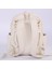 Dust Deri Anne Bebek Bakım Sırt Çantası 7130 Krem 2