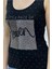 Heaven Crystal Taş Baskılı Dar Kesim / Slim Fit Pamuk Kadın Şık Atlet Kalın Askılı Kolsuz T-Shirt 5