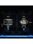 2 Adet Motosiklet LED Lazer Sis Farı Delici Modifiye Beyaz Sarı Çift Renk 12-80 Volt 3