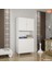 2 Kapaklı Sepetli ve Tek Gözlü Banyo Dolabı 3